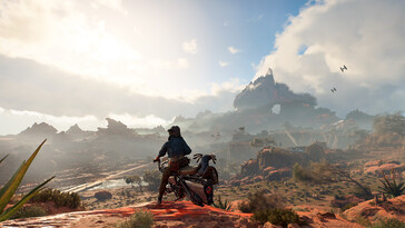 An image showing a landscape in Star Wars Outlaws.