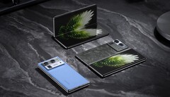 The Tecno Phantom V Fold2 features MediaTek&#039;s Dimensity 9000+ chipset (Image source: Tecno)