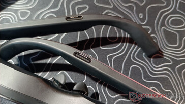 Upper speakers of the XR glasses (Image source: Notebookcheck)