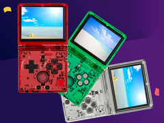 The RG34XX SP may be next up for Anbernic after it releases the RG557. (Image source: Anbernic - edited)