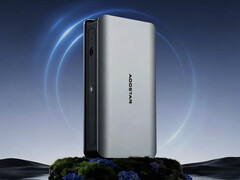 The Aoostar Nex 395 features dual Ethernet and five USB ports on its rear side. (Image source: Aoostar)