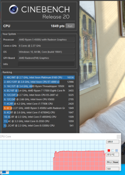 25W/15W downclocking results