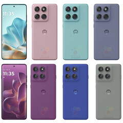 The Edge 60 and Edge 60 Pro, from top to bottom. (Image source: via WinFuture)