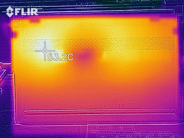 Heat development bottom (under load)