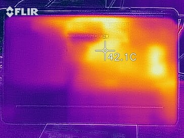 Heat development - bottom (load)