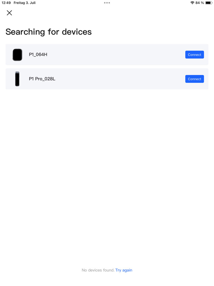 The two AI recorders, the P1 and the P1 Pro, use the same app and therefore offer identical features.