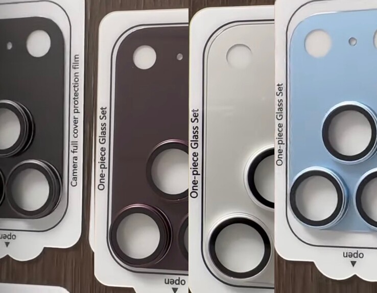 iPhone 18 Pro and iPhone 18 Pro Max camera protective covers provides another look at the color options Apple is going with.