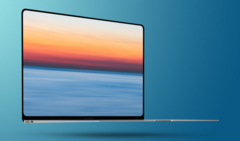 A concept render of the rumored redesigned MacBook Air. (Image: Macrumors)