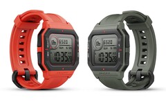 The Huami Amazfit Neo smartwatch weighs just 32 g and has a 1.2-inch display. (Image source: AliExpress)