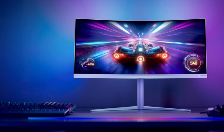 The Philips Evnia 34M2C5601QA gaming monitor sports a peak refresh rate of 200 Hz.