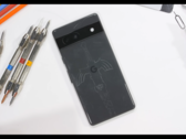 The Pixel 7a prior to teardown. (Source: JerryRigEverything via YouTube)