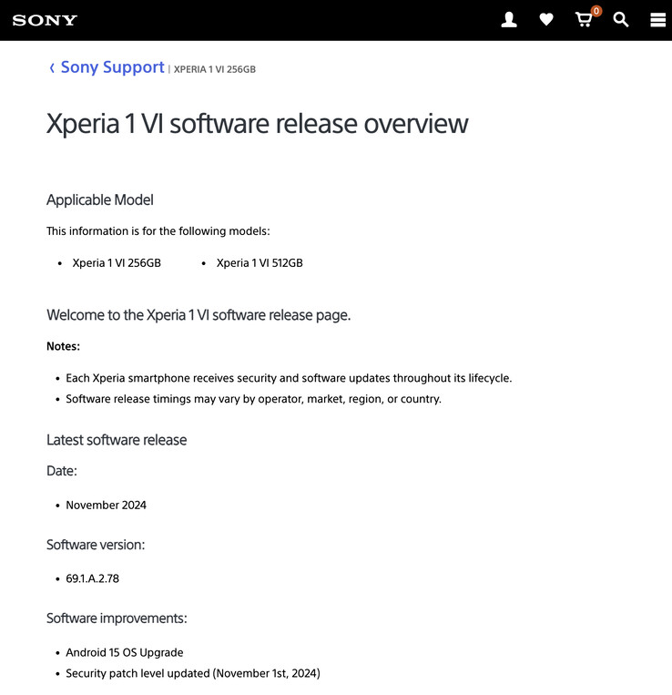 (Image source: Sony)