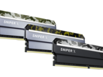 G.Skill Sniper X DDR4 RAM comes in three camouflage designs. (Source: G.Skill)