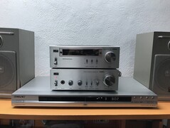 This Aiwa stereo player served as a direct inspiration for the hardware design (Image source: Rodmg via Hackaday)