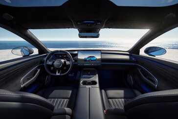 Xiaomi SU7 (2026) in the new Capri Blue color: The electric sports sedan is getting more than just a minor facelift. (Image source: Xiaomi)