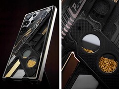 Caviar has relaunched the Galaxy S25 Ultra with an exclusive &quot;John Wick&quot; design. (Image source: Caviar)