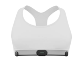 The Garmin HRM-Fit Heart Rate Monitor clips onto a sports bra. (Image source: Garmin)