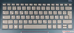 A look at the keyboard…