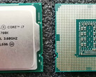 Intel Core i7-11700K was shown to trail AMD Ryzen 7 5800X in an early review. (Image Source: PCGamesHardware Forums)