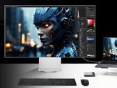 The LG UltraFine 6K 32U990A features an almost borderless panel in stylish housing. (Image source: LG)