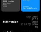 Android 12-based MIUI 13.0.2 now available for Xiaomi Mi 10T Pro (Source: Own)