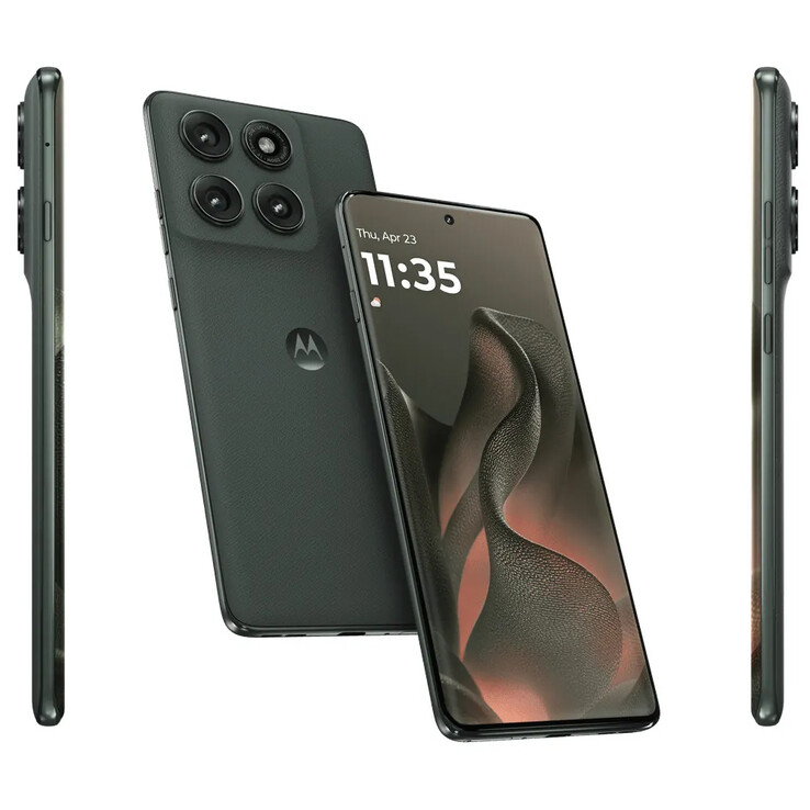 The front, back, and sides of the phone (Image source: Motorola)