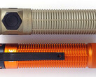 Olight Baton Ultra (top) and Baton 4 Pro flashlights.