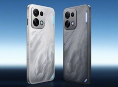 The Oppo K15 comes in speed white and gale grey color options