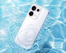 The Oppo Reno16 Pro has a strikingly decorated back.