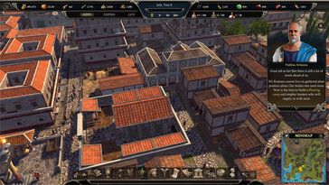 Pictured: A gameplay screenshot from Pompeii: The Legacy.