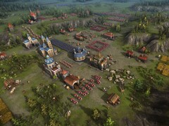 An image showing buildings in Cossacks 3.