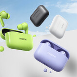 The Realme Buds T200 will be available in China for around $18. Pictured: color options of the wireless earbuds. (Image source: Realme)