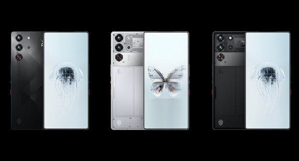 The RedMagic 10 Pro series is available in three color options. (Image source: RedMagic)