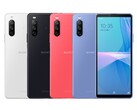 The Sony Xperia 10 III Lite will be available in four different colors: White, Black, Pink and Blue (Image: Sony)