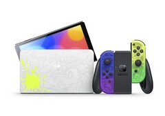 Nintendo has given the Switch OLED a special edition look with themed accessories. (Image source: Nintendo)