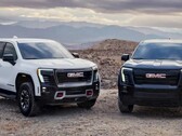 The 2026 GMC Sierra EV AT4 and Elevation (Image source: General Motors)