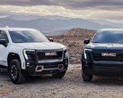 The 2026 GMC Sierra EV AT4 and Elevation (Image source: General Motors)