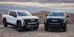 The 2026 GMC Sierra EV AT4 and Elevation (Image source: General Motors)