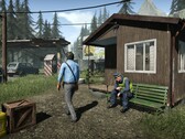 An image showing characters in Contraband Police, now 62% off on Steam.