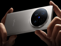 The X200 Ultra will follow in the footsteps of the X100 Ultra, pictured, with three rear-facing cameras. (Image source: Vivo)