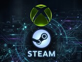 Xbox and Steam logos are shown