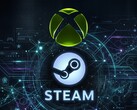 Xbox and Steam logos are shown