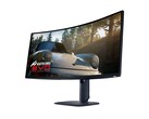 The 34.2-inh Alienware AW3425DW curved gaming monitor sports a 1440p 240 Hz panel, and is now on sale witha $150 discount on Amazon. (Image source: Dell, edited)