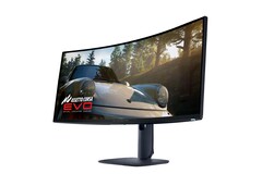 The 34.2-inh Alienware AW3425DW curved gaming monitor sports a 1440p 240 Hz panel, and is now on sale witha $150 discount on Amazon. (Image source: Dell, edited)