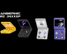 Anbernic will offer the RG34XX SP in four colour options, none of which with translucent finishes. (Image source: Anbernic)
