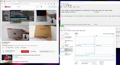 Maximum latency when opening multiple browser tabs and playing 4K footage