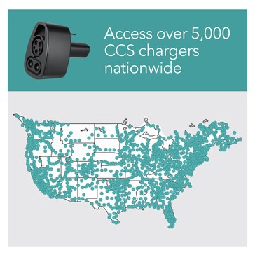 Access to 5000+ non-Supercharger stations