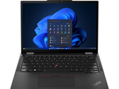 The ThinkPad X13 2-in-1 Gen 5 will weigh as little as 1.2 kg when configured with a 41 Wh battery and a black top cover. (Image source: Lenovo)