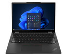 The ThinkPad X13 2-in-1 Gen 5 will weigh as little as 1.2 kg when configured with a 41 Wh battery and a black top cover. (Image source: Lenovo)