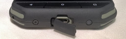 Bottom side: 1x Micro-USB (main power supply, open)